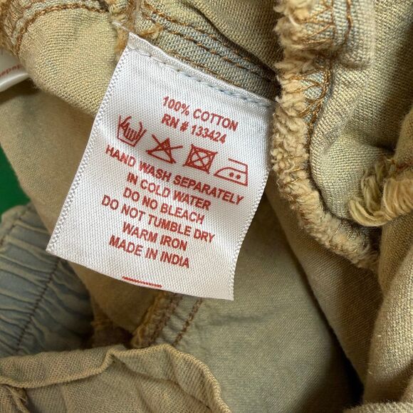 POL the paper lace women’s baggy jeans patchwork street style 1X vintage boho - Picture 8 of 8